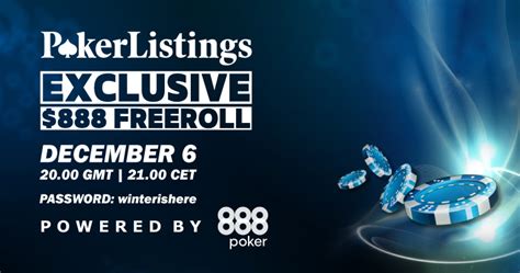 PokerListings Freerolls .